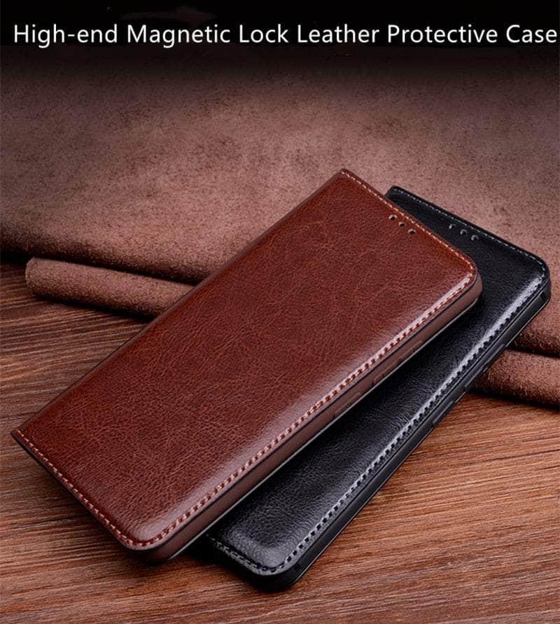 Casebuddy Luxury Galaxy A34 Cowhide Leather Case