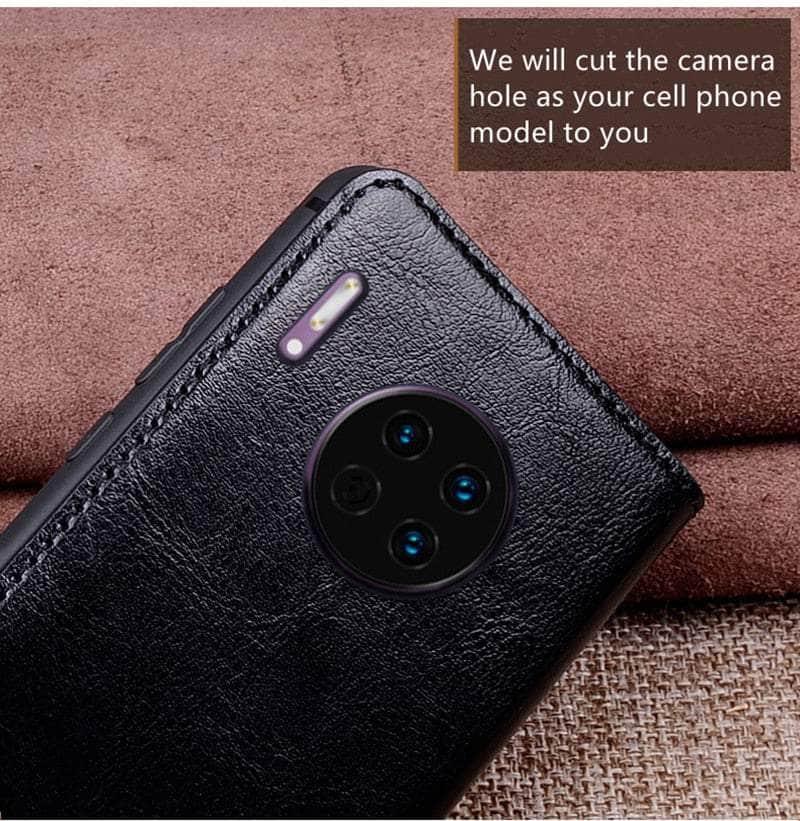 Casebuddy Luxury Galaxy A34 Cowhide Leather Case