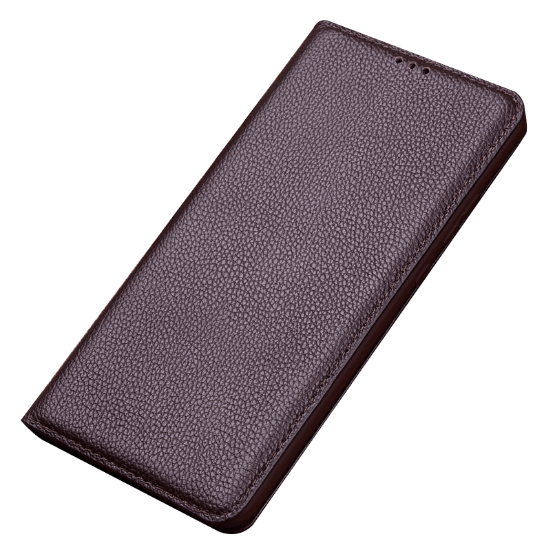 Casebuddy Luxury Real Leather iPhone 15 Wallet Case