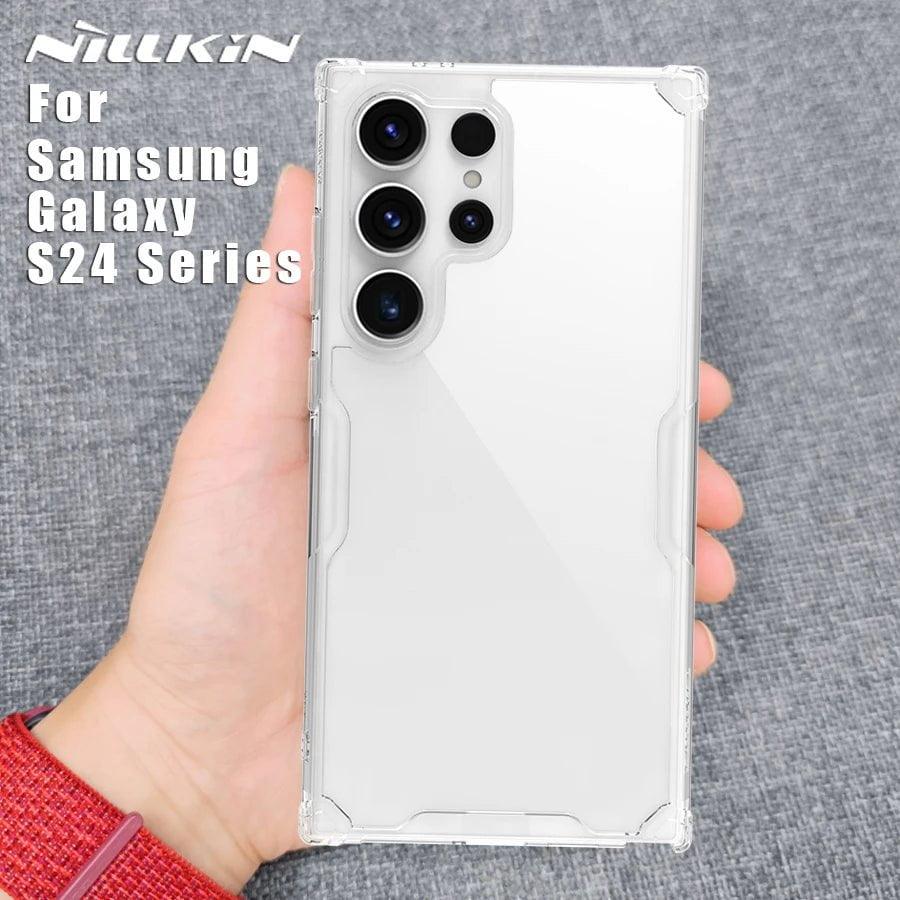 Casebuddy White / For SM S24 Nillkin Galaxy S24 Nature TPU Pro Silicone Cover