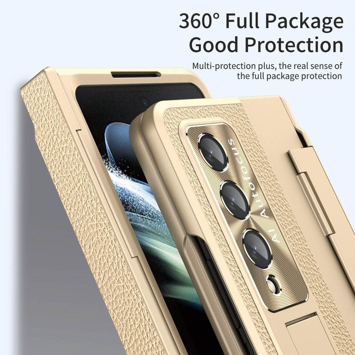 Casebuddy Plating Galaxy Z Fold 5 Glass Protection Cover