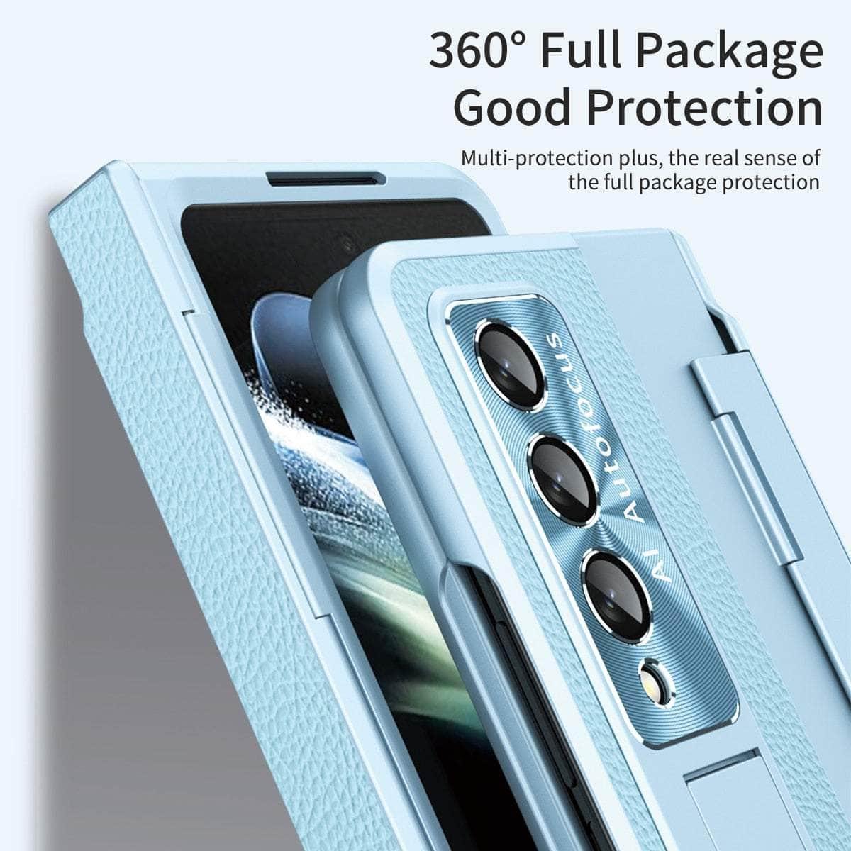 Casebuddy Plating Galaxy Z Fold 5 Glass Protection Cover