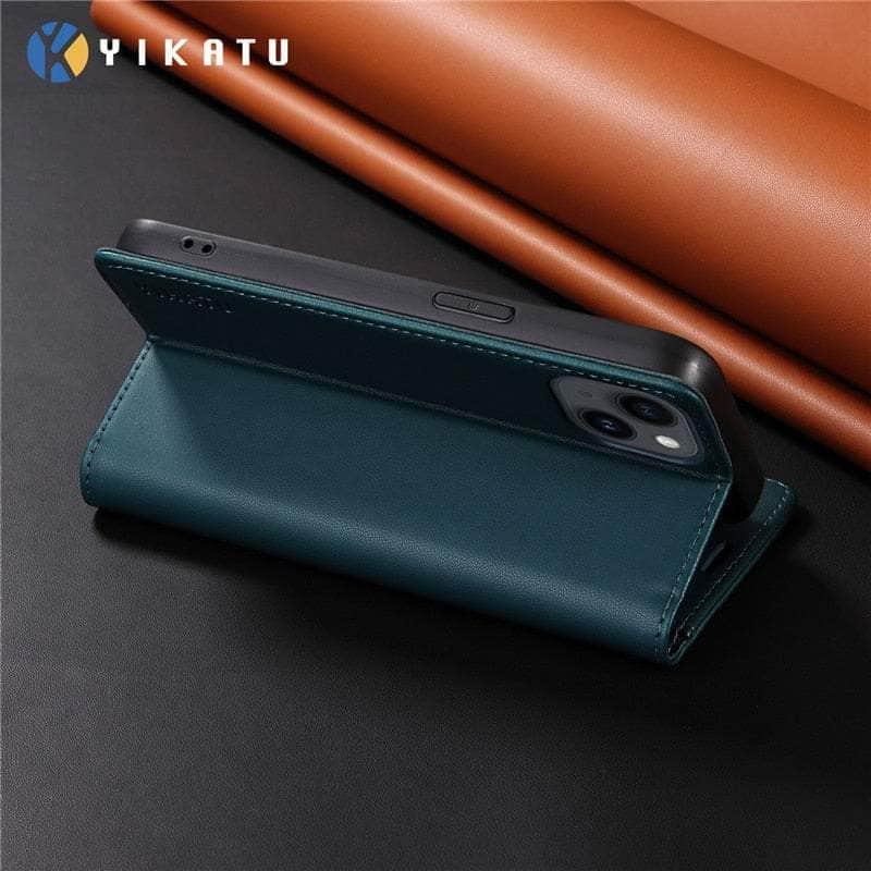 Casebuddy Samsung Galaxy A34 Flip Vegan Leather Case