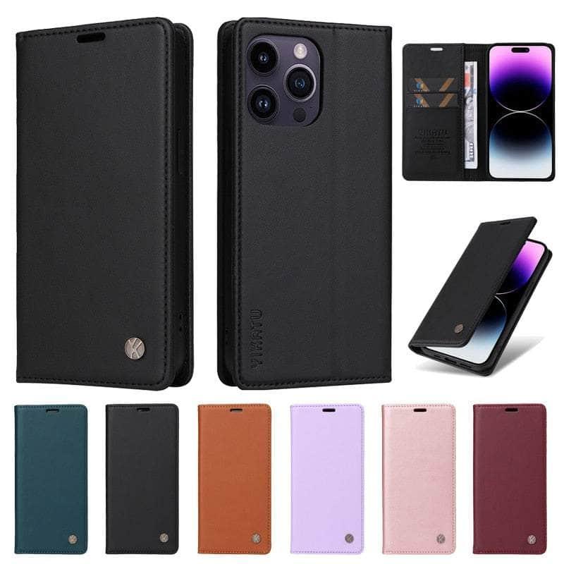 Casebuddy Samsung Galaxy A54 Flip Vegan Leather Case