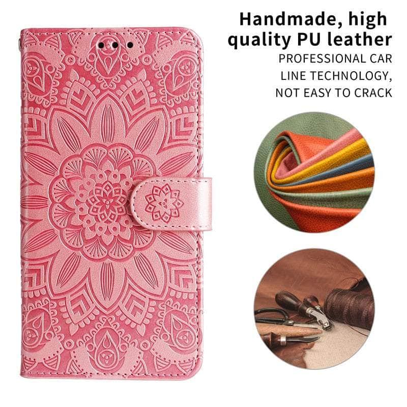 Casebuddy Sunflower Galaxy A34 Card Wallet