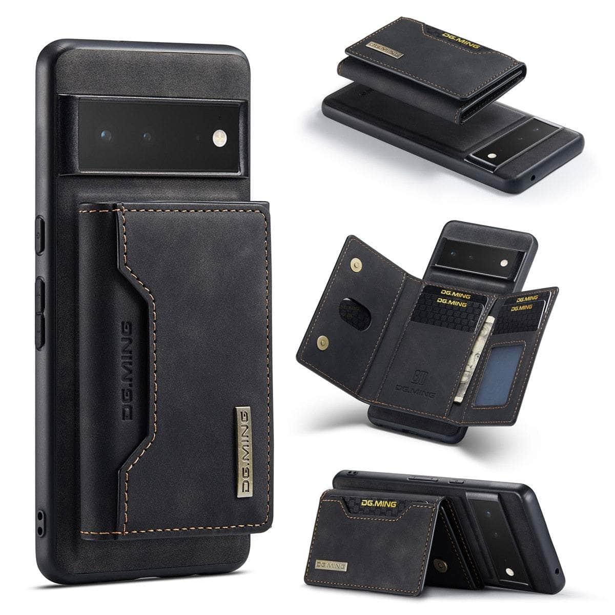 2 in 1 Detachable Pixel 6 Card Pocket Wallet