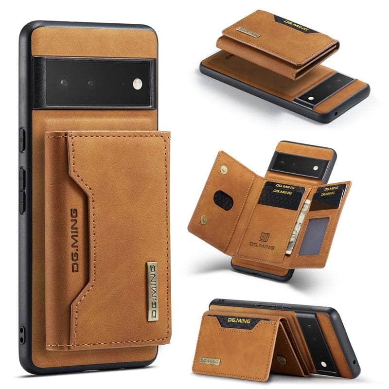 2 in 1 Detachable Pixel 6 Pro Card Pocket Wallet