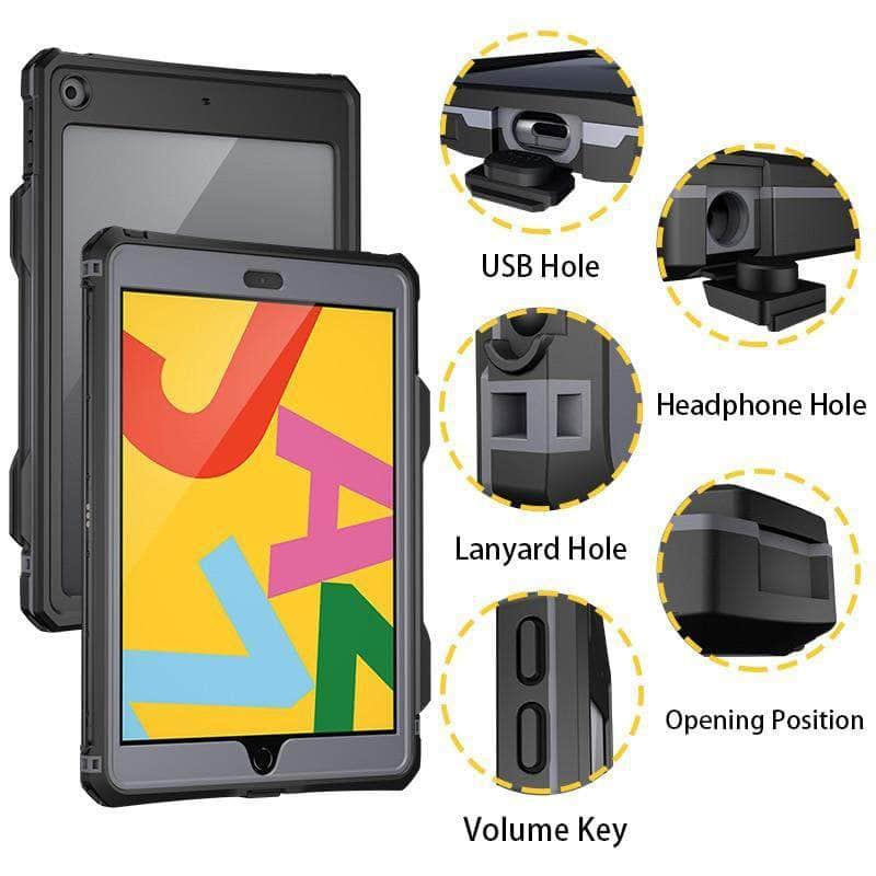 2019 iPad 10.2 iPad 8/7 Waterproof Case