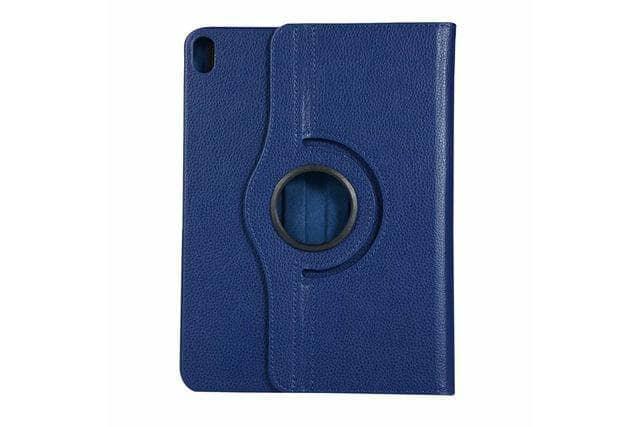 360 Degree Rotating iPad Pro 11 Leather Look Smart Stand Holder Case