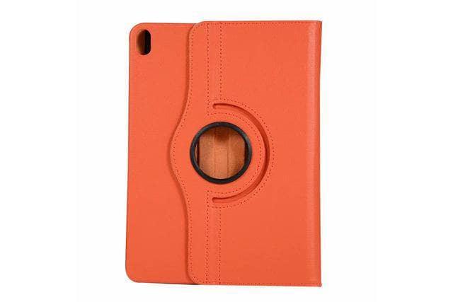 360 Degree Rotating iPad Pro 11 Leather Look Smart Stand Holder Case