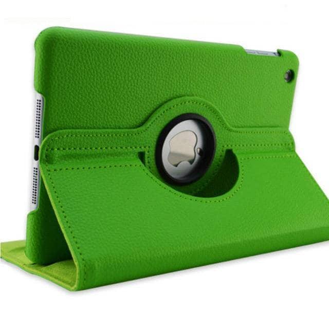 360 Degree Rotating Leather Look Smart Shell Case iPad mini 5 2019