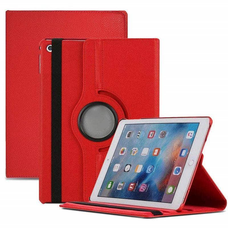 360 Degree Rotating Leather Look Smart Shell Case iPad mini 5 2019