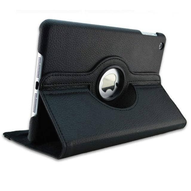 360 Degree Rotating Leather Look Smart Shell Case iPad mini 5 2019