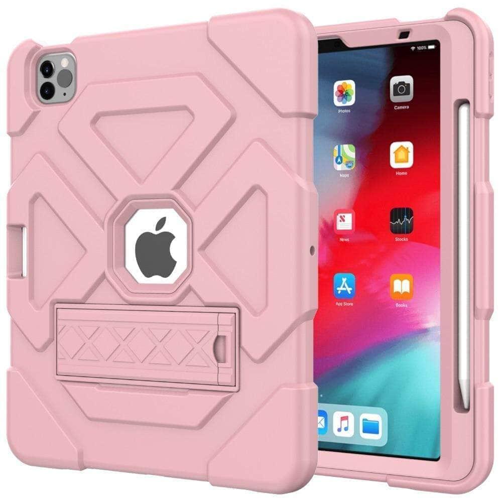 360 Full-body Shockproof Armor Case iPad Air 5 2022 with Stand