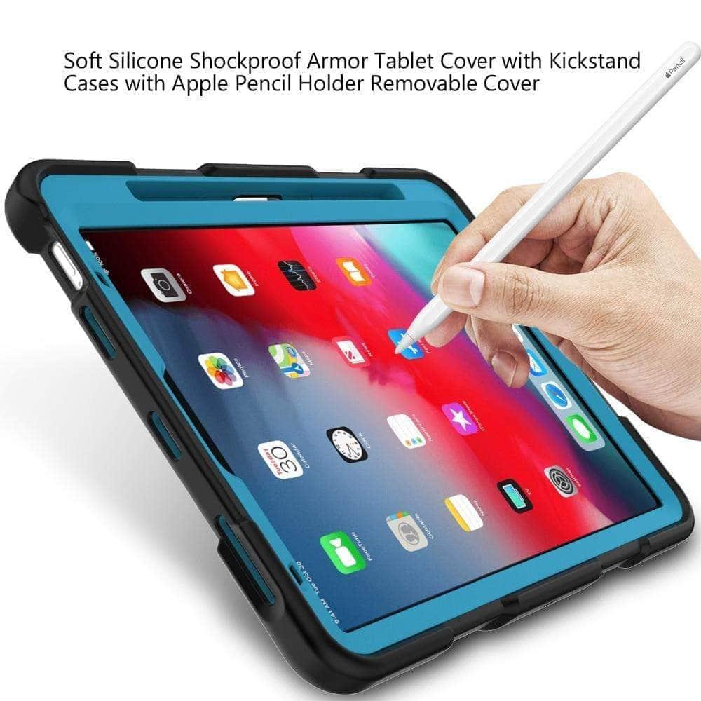 360 Full-body Shockproof Armor Case iPad Air 5 2022 with Stand