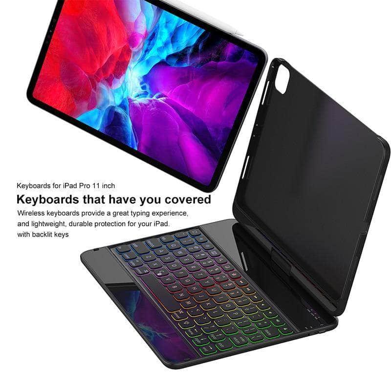 360 Rotatable Bluetooth Keyboard Case iPad Pro 11 2020