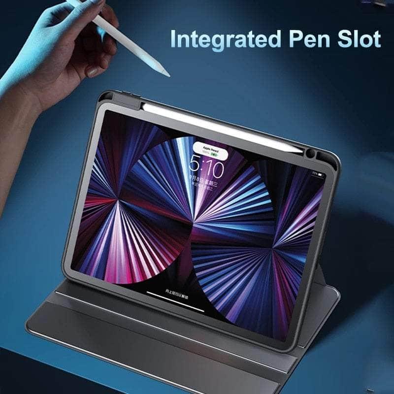 360 Rotating iPad Air 4/5 Case with Pencil Holder