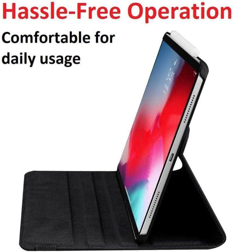 360 Rotating iPad Pro 12.9 2021 Leather Smart Case