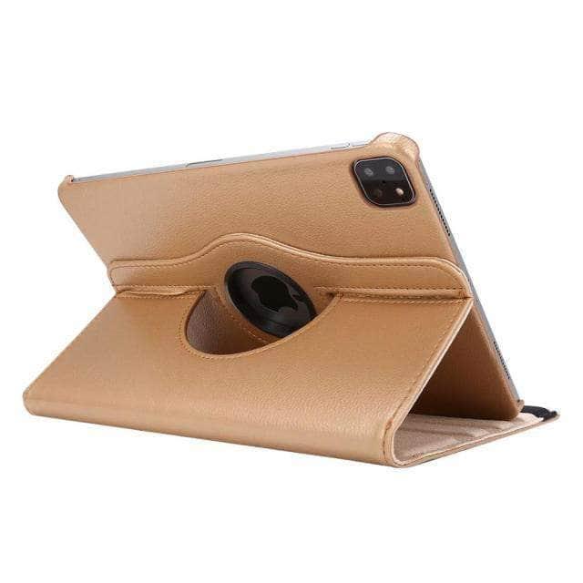 360 Rotating iPad Pro 12.9 2021 Leather Smart Case