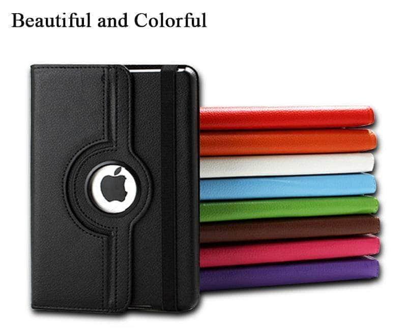 360 Rotating iPad Pro 12.9 2021 Leather Smart Case