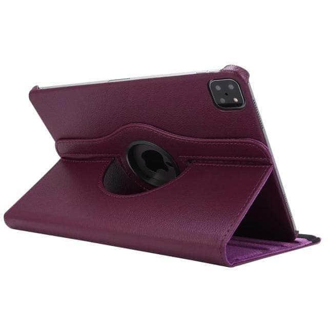 360 Rotating iPad Pro 12.9 2021 Leather Smart Case