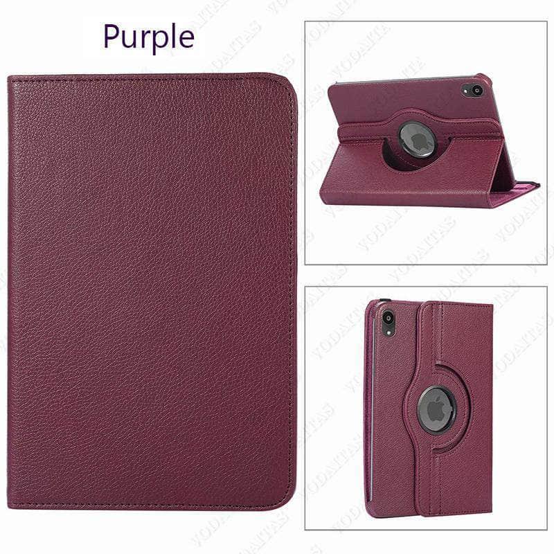 360 Rotating Smart iPad Mini 6 Leather Case