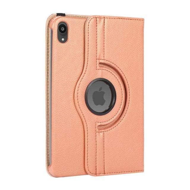 360 Rotating Smart iPad Mini 6 Leather Case