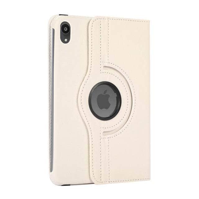 360 Rotating Smart iPad Mini 6 Leather Case