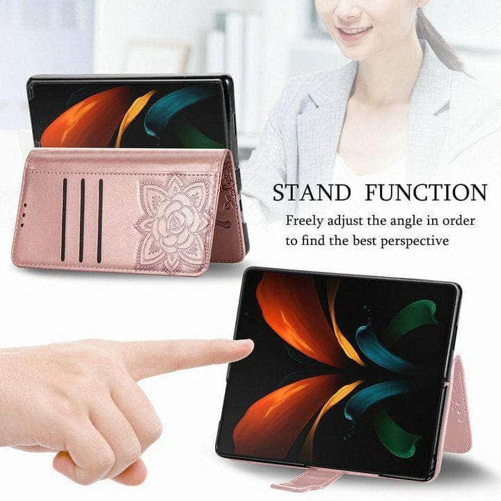 3D Butterfly Galaxy Z Fold 3 5G Wallet