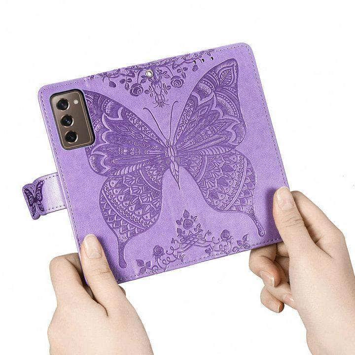 3D Butterfly Galaxy Z Fold 3 5G Wallet