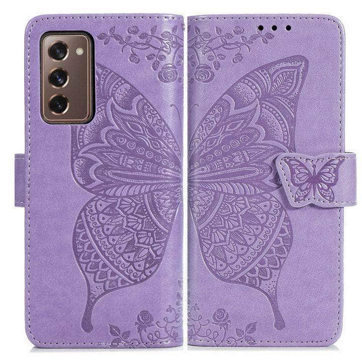 3D Butterfly Galaxy Z Fold 3 5G Wallet