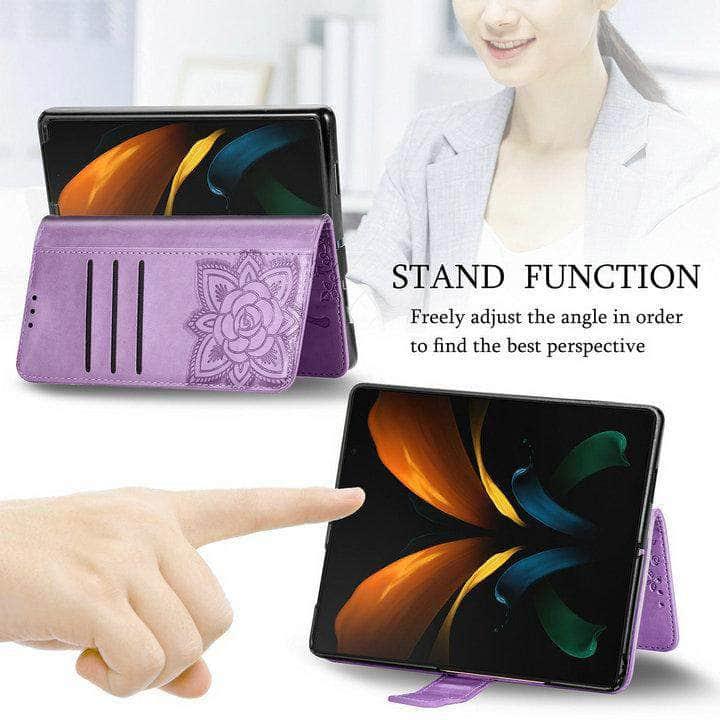 3D Butterfly Galaxy Z Fold 3 5G Wallet