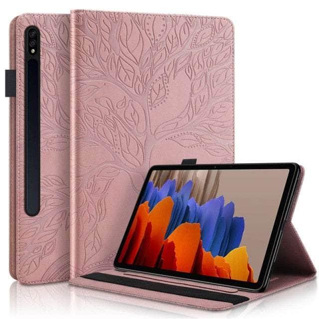 3D Tree Embossed Galaxy Tab S8 11 X700 Case