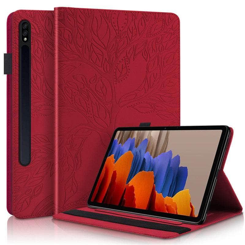 3D Tree Embossed Galaxy Tab S8 11 X700 Case