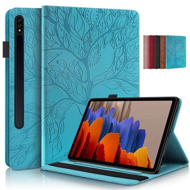 3D Tree Embossed Galaxy Tab S8 11 X700 Case