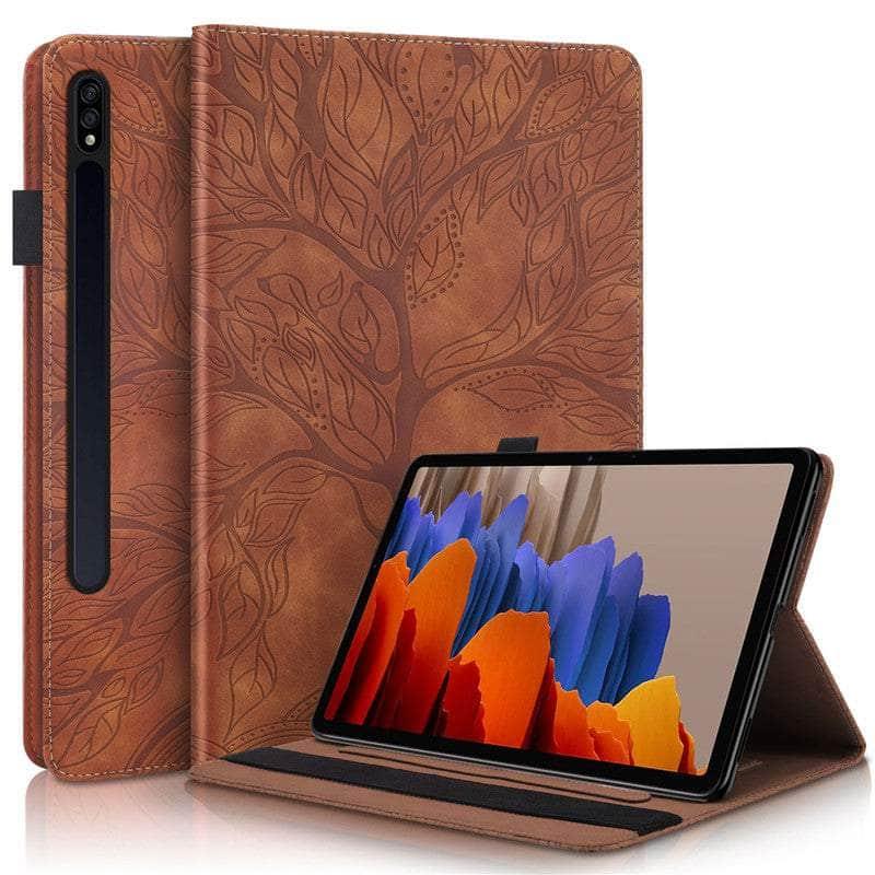 3D Tree Embossed Galaxy Tab S8 11 X700 Case