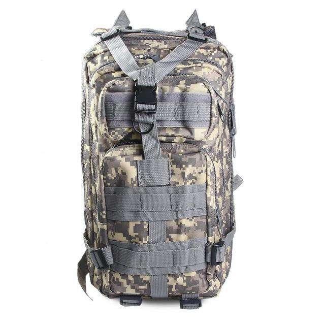 3P Tactical Backpack Military Oxford Sport Bag 30L Camping Climbing Traveling Hiking Fishing