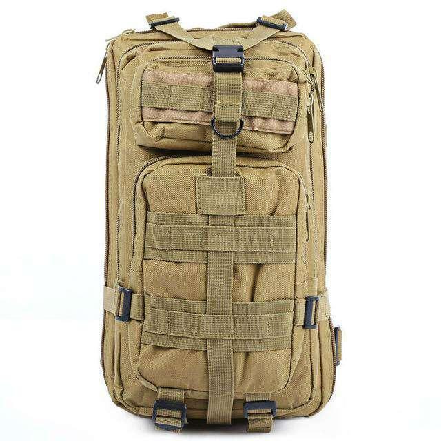 3P Tactical Backpack Military Oxford Sport Bag 30L Camping Climbing Traveling Hiking Fishing