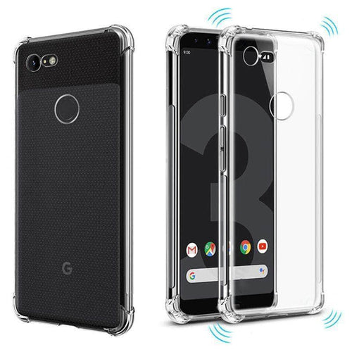 Air Cushion Shockproof Case Google Pixel 3 2 Clear TPU Soft Silicone Case