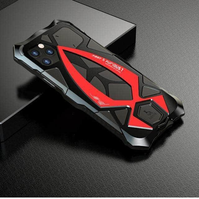 Anti-Knock Armor ABS iPhone 12 Bumper Case