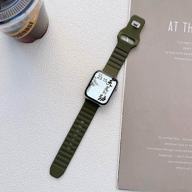 Apple Watch Soft Silicone Sport Strap