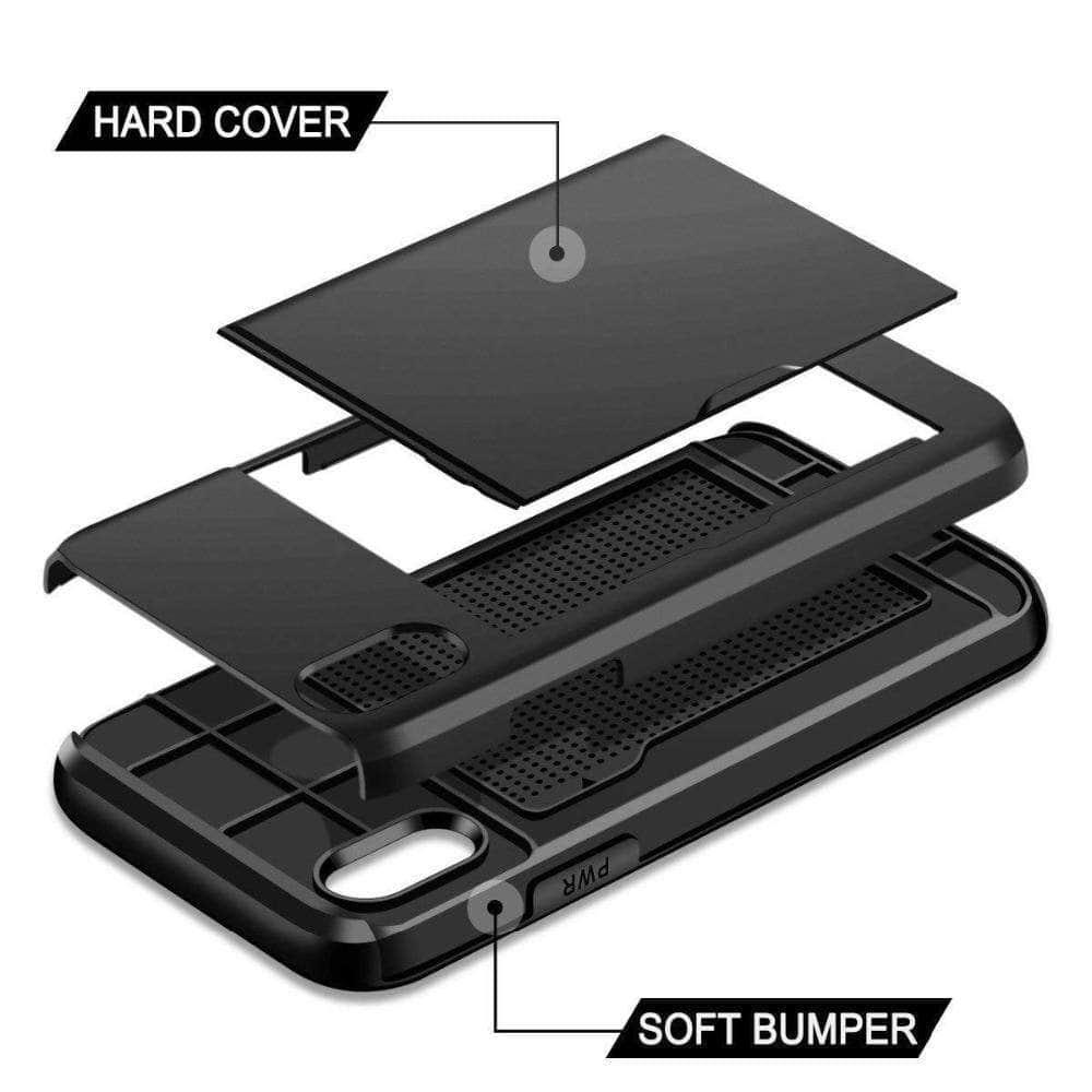 Armor Slide Card iPhone 13 Mini Case