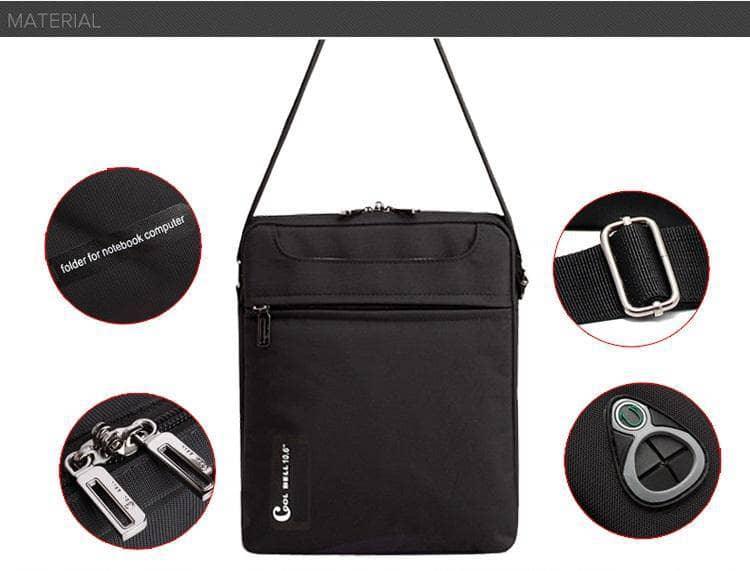 Bell Nylon Messenger Bag For 8",9",10" Tablets