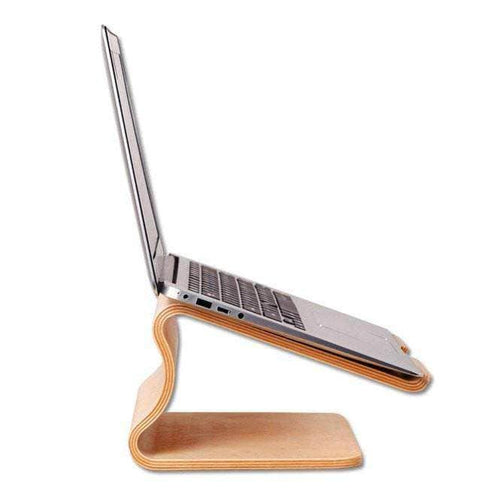 Birch Walnut Heat Radiating Laptop Desk Stand