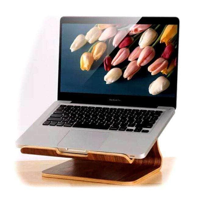 Birch Walnut Heat Radiating Laptop Desk Stand