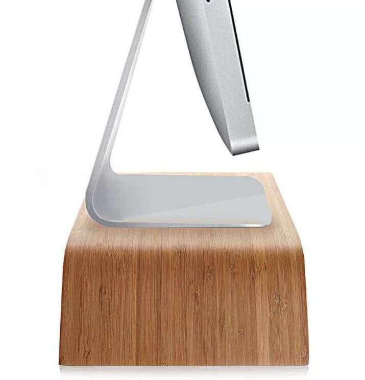 Birch Wood Monitor Riser for iMac