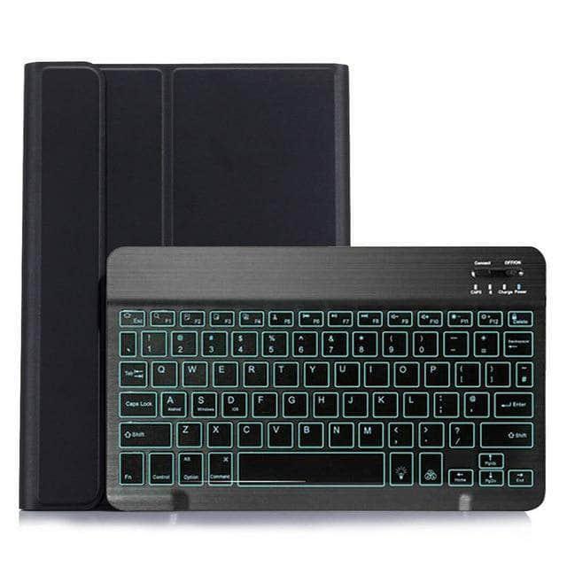 Bluetooth Backlit Keyboard Leather Galaxy Tab A7 10.4 T500 T505 Case