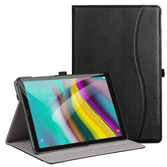 BOZHUORUI Galaxy Tab S5e 10.5 SM-T720 SM-T725 Leather Look Folding Stand Auto Wake/Sleep Cover