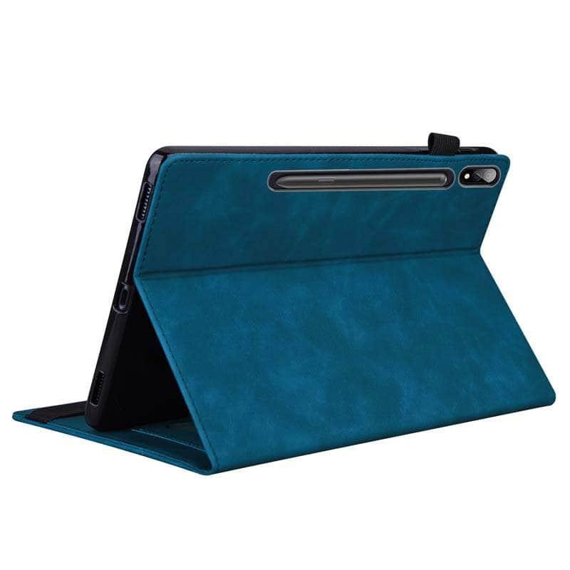 Business Galaxy Tab S8 Plus X800 PU Leather Wallet Stand