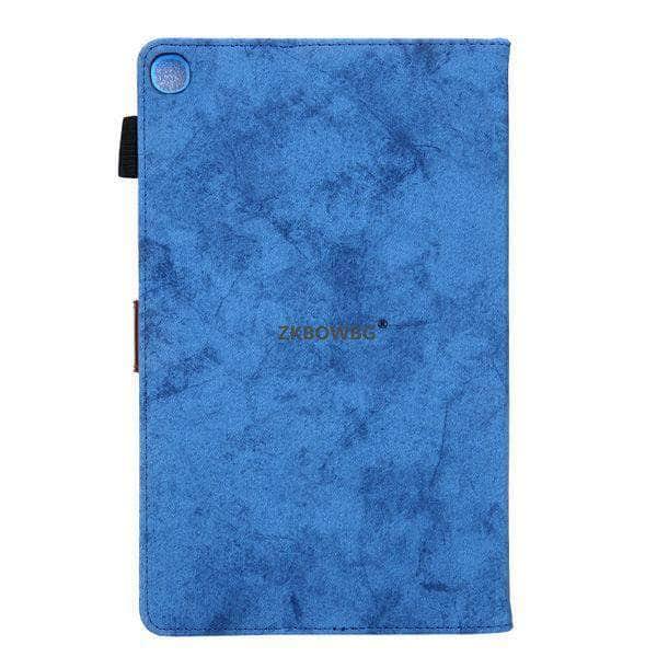 Business PU Leather With Soft TPU Back Case For Samsung Galaxy Tab A 8.0 2019 With S Pen P200 P205